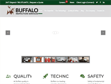 Tablet Screenshot of buffaloinspection.com